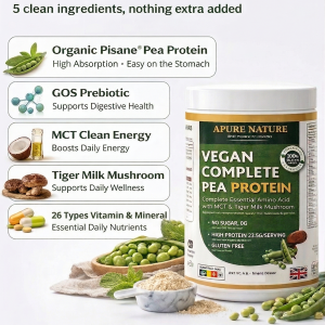 APURE NATURE Vegan Organic Pea Protein 800g
