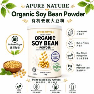 APURE NATURE ORGANIC SOY BEAN POWDER 750G