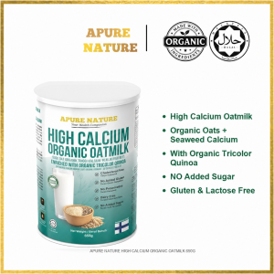 APURE NATURE High Calcium Organic Oatmilk 650g